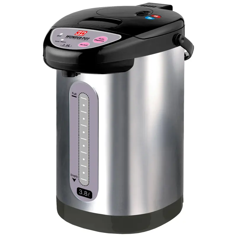 Kyowa Ax-380E 3.8L Electric Airpot – Black With Stainless Steel Lid 1