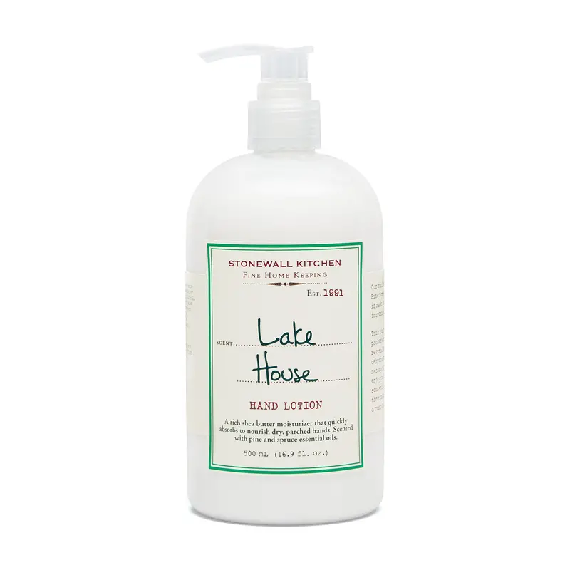 Lake House Hand Lotion – Nourishing Scented Moisturizer By Stonewall Kitchen 1