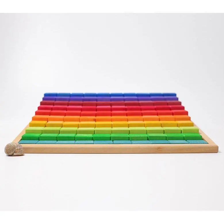 Large Stepped Counting Blocks – 4 Cm Wooden Learning Cubes 1
