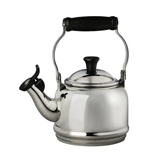 Le Creuset Stainless Steel Demi Kettle – Sleek Modern Stovetop Kettle 1