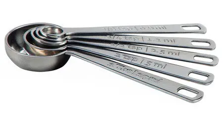 Le Creuset Stainless Steel Measuring Spoon Set 1