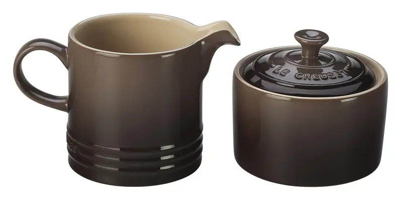 Le Creuset Truffle Creamer And Sugar Set 1