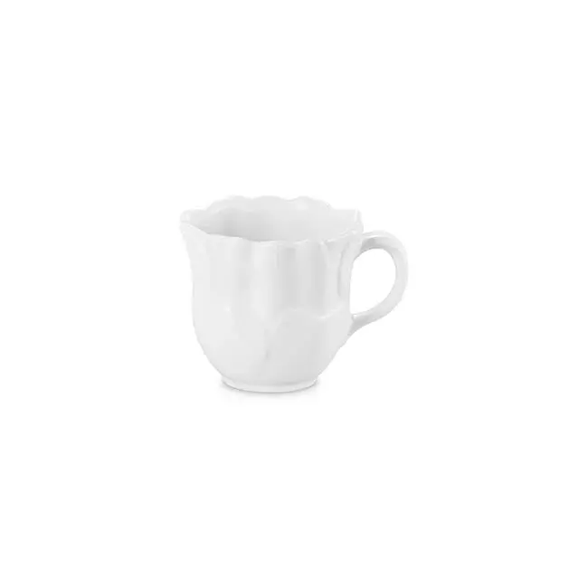 Le Creuset White Petal Ceramic Mug (11 Oz) 1