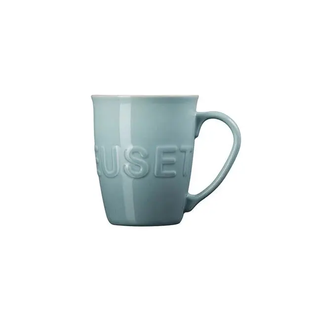 Le Creuset Xl 20 Oz Logo Mug In Sea Salt Finish 1