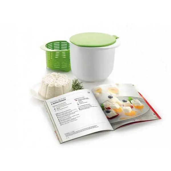 Lékué Diy Cheese Making Kit – Includes Mold & Thermometer 1