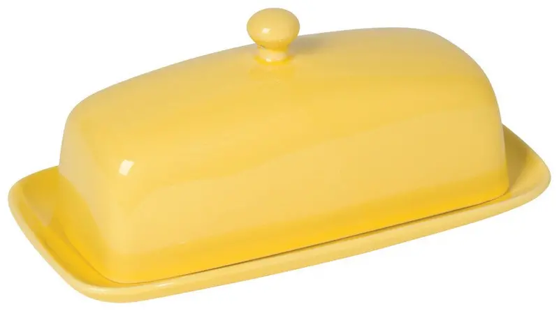 Lemon Butter Dish With Lid By Now Designs 1