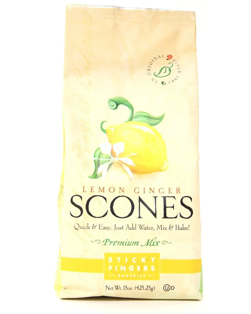 Lemon Ginger Scone Mix From Sticky Fingers Bakery 1