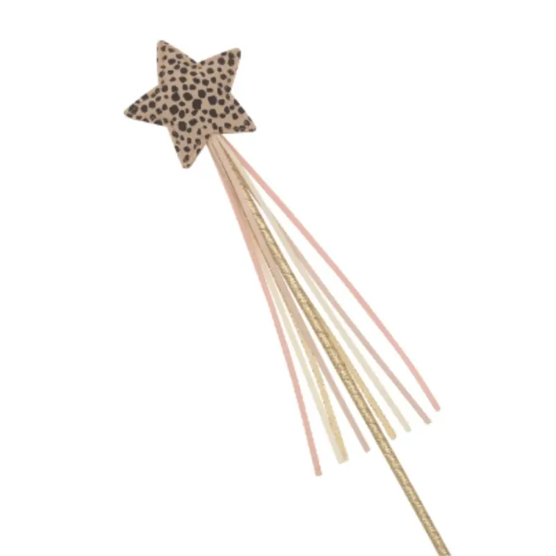Leopard-Print Star-Tip Magic Wand 1