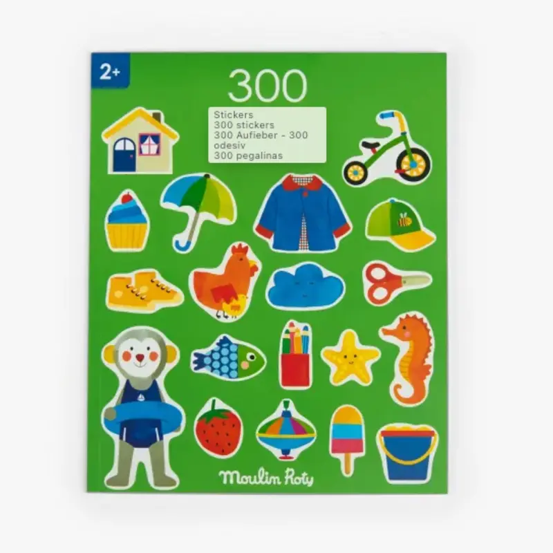Les Popipop Illustrated Sticker Storybook 1