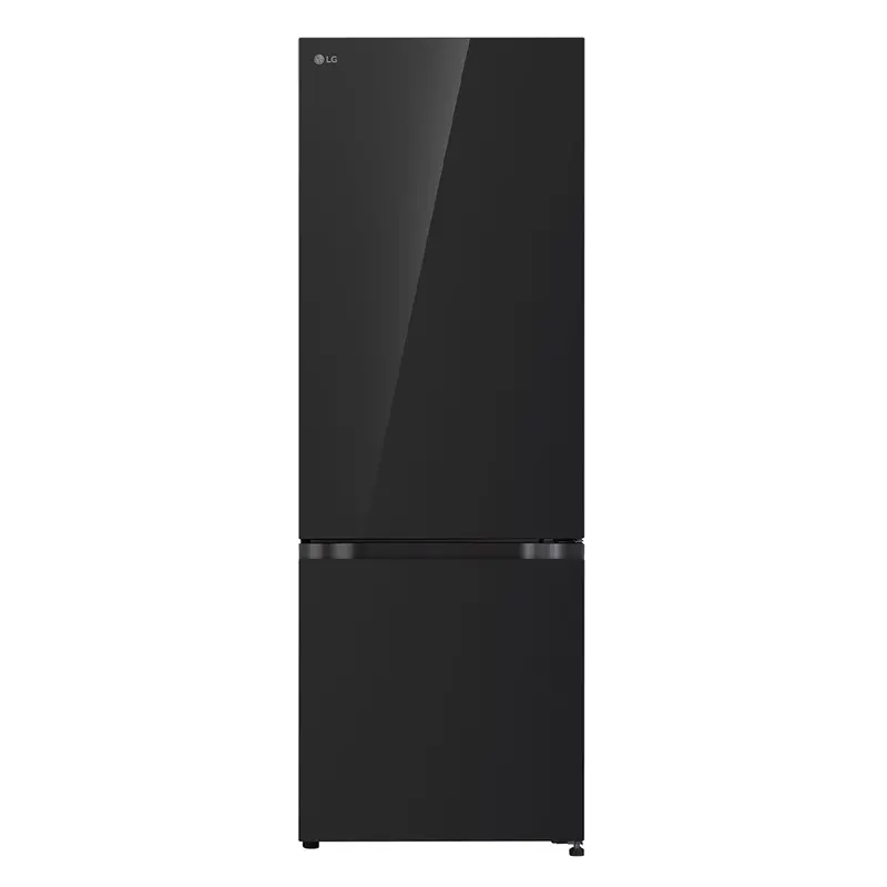 Lg Rvb-A127Bm 12.7 Cu.Ft. Inverter Bottom-Mount Refrigerator – Glass Black Finish 1