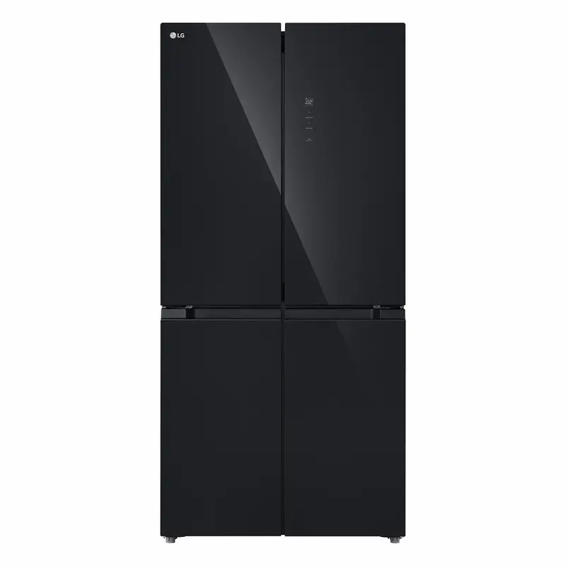 Lg Rvf-B183Bm 18.3 Cu.Ft French Door Inverter Refrigerator – Black Metal 1