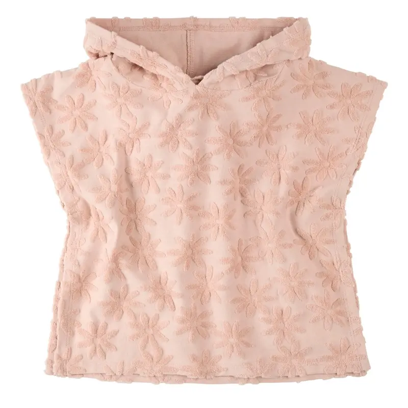 Light Pink Starfish Beach Poncho – Lightweight Cover-Up 1