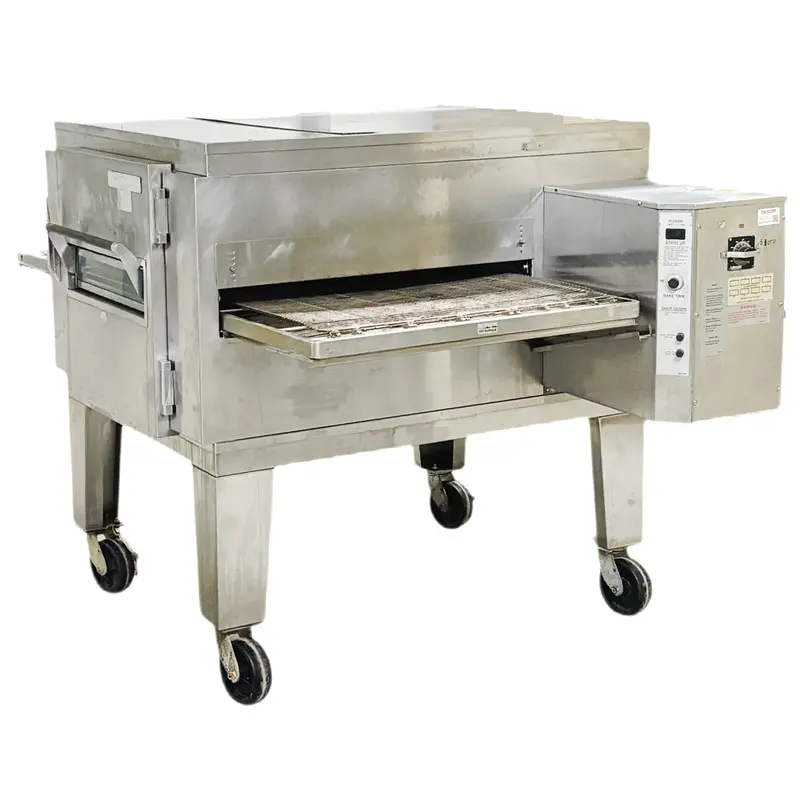 Lincoln For02392 78-Inch Natural Gas Pizza Conveyor Oven – Single Deck, 120,000 Btu/Hr 1