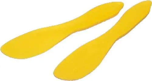 Linden Sweden Yellow Butter Spreader Knife 1