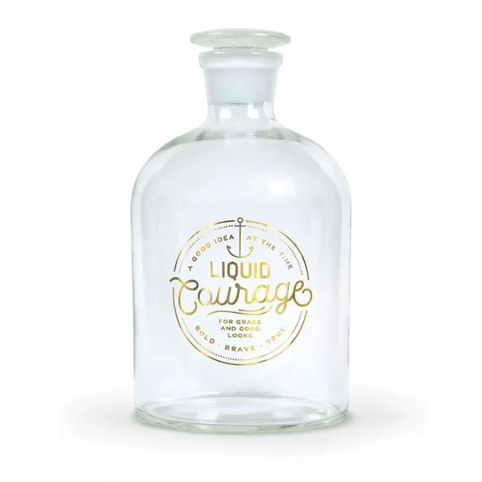 Liquid Courage Whiskey Decanter – Fred 1