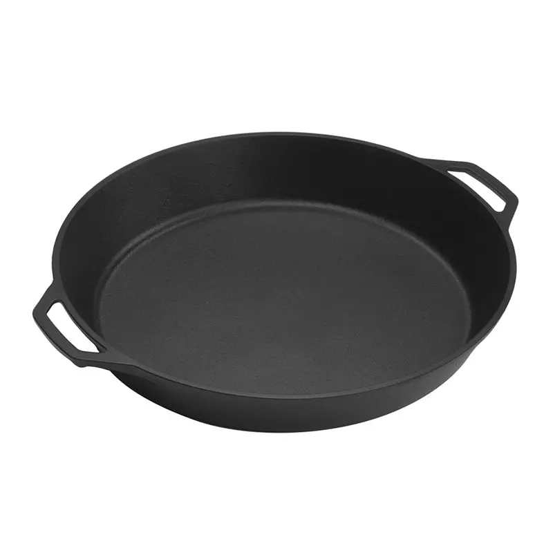 Lodge 17-Inch Dual-Handle Cast Iron Skillet 1