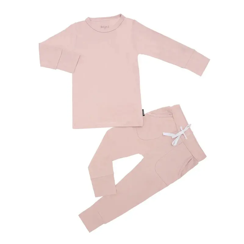 Long-Sleeve Pajama Pocket Jogger Set 1