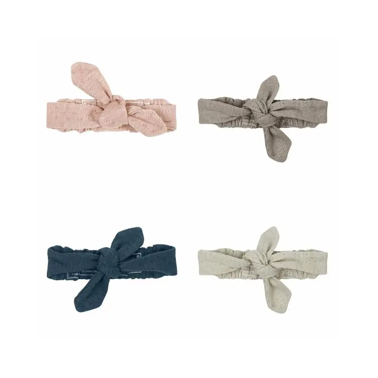 L'Ovedbaby Pointelle Tie-Style Headband For Babies 1