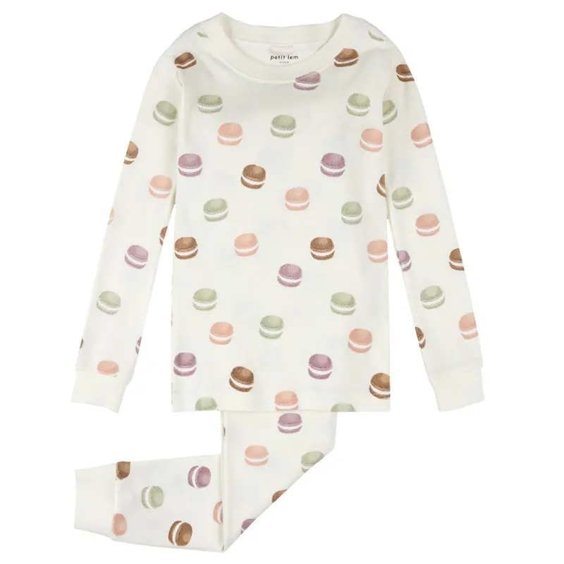 Macaron-Inspired Pajama Set 1