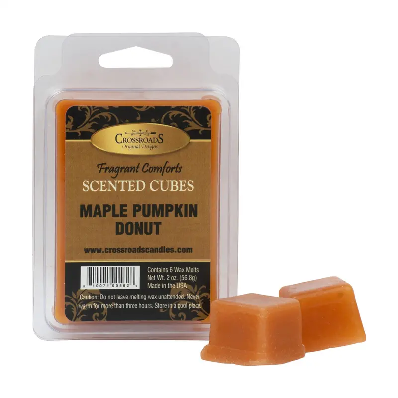 Maple Pumpkin Donut Wax Cubes – Sweet Fall-Inspired Scented Melts 1