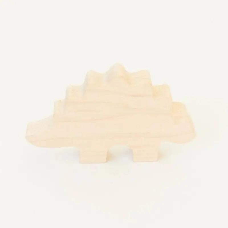 Maple Stegosaurus Dinosaur Figure 1