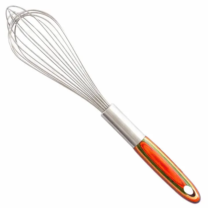 Marrakesh-Inspired 11-Inch Whisk – Solid Bamboo Handle & Stainless Tines 1