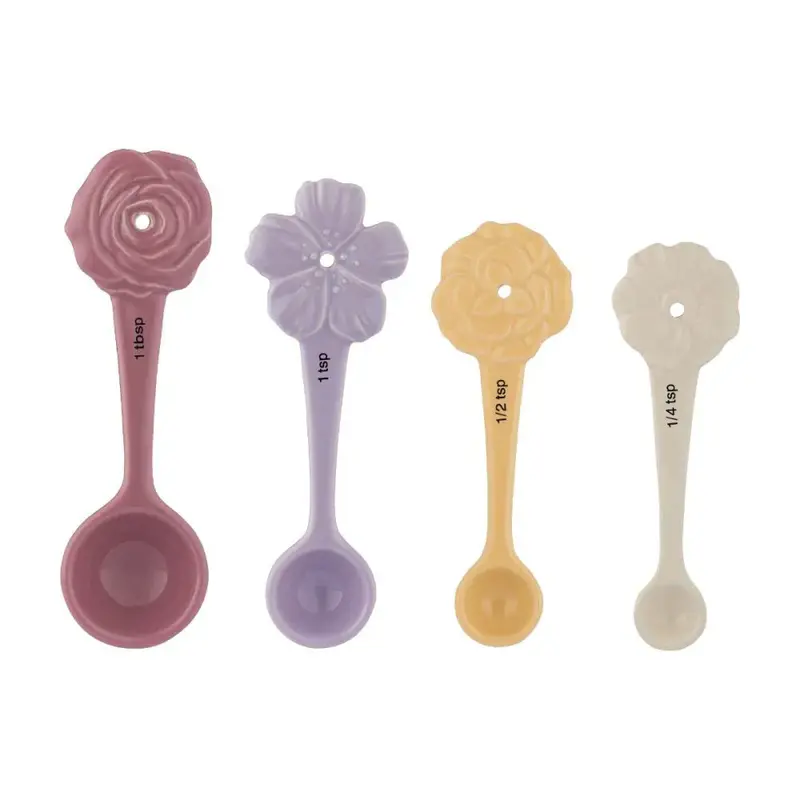 Mason Cash In The Meadow Stainless Steel Measuring Spoons – Set Of 4 1