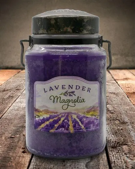 Mccall Lavender Magnolia Jar Candle – 26 Oz 1