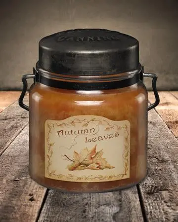 Mccall'S Autumn Leaves Fragrance Jar Candle – 16 Oz 1