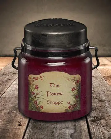Mccall'S The Flower Shoppe 16 Oz. Botanical Jar Candle 1