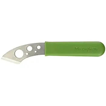 Microplane Swiftstrip Adjustable Vegetable Peeler In Green 1