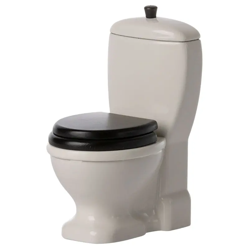 Miniature Toilet Toy – Realistic Dollhouse Accessory 1