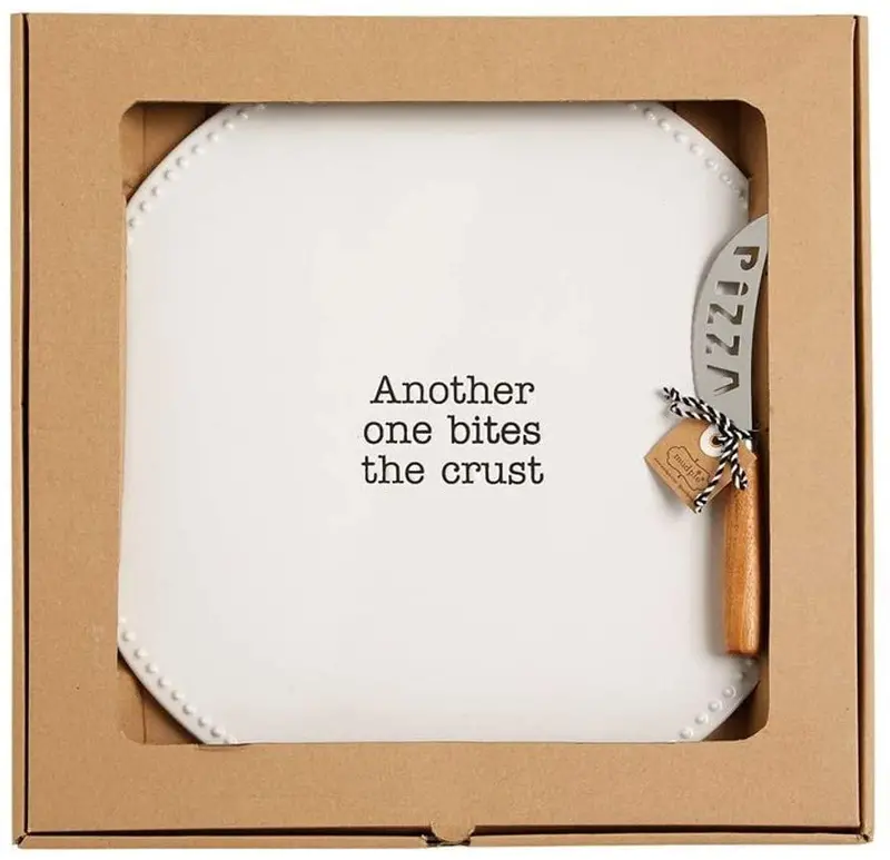 Mud Pie Pizza Stone Kit – 'Another One Bites The Crust' 1