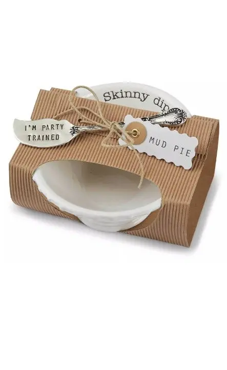 Mud Pie Skinny Dip Serving Set 1