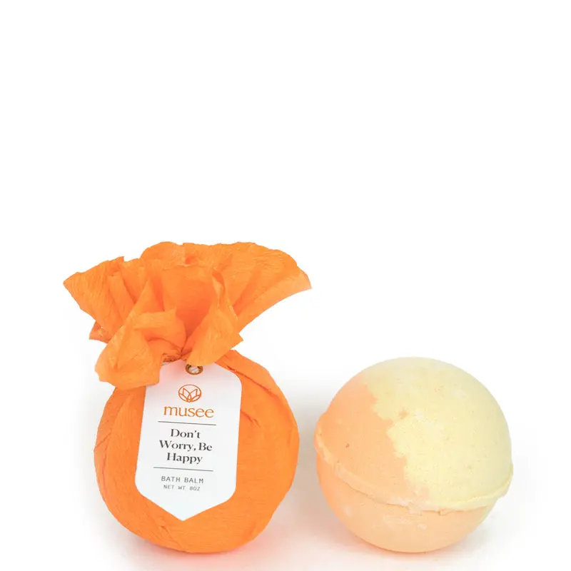Musee Don'T Worry Bath Bomb – Stress-Relieving Herbal Infusion 1