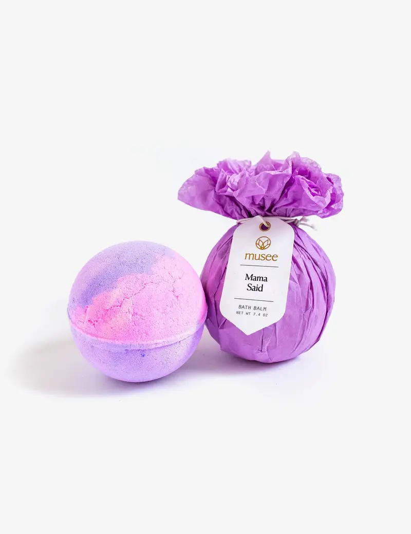 Musee Mama Said Bath Bomb – Nostalgic Warm Spice & Honey Scent 1