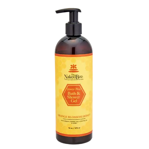 Naked Bee Orange Blossom Shower Gel & Body Wash 1