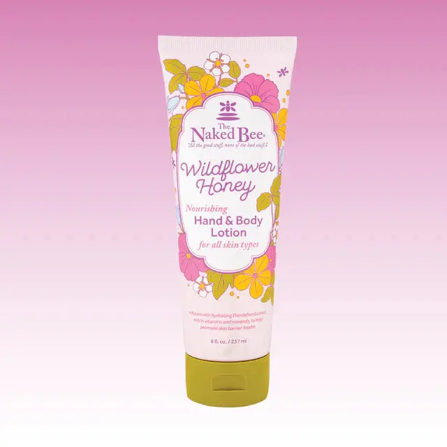 Naked Bee Wildflower Honey Lotion – 8Oz Nourishing Hand & Body Moisturizer 1