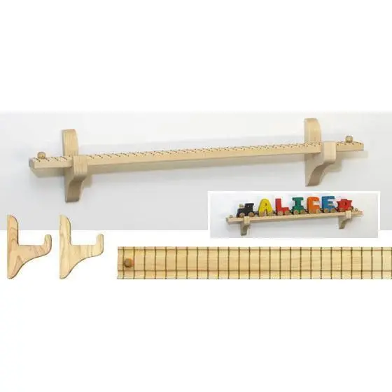 Nametrains Wall-Mounted Letter Rack System 1