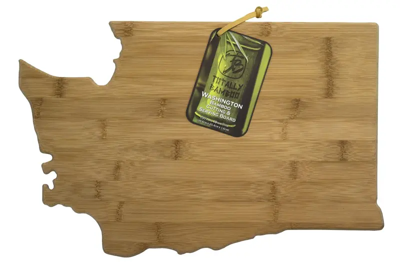 Natural Bamboo Washington-Style Cutting Board 1