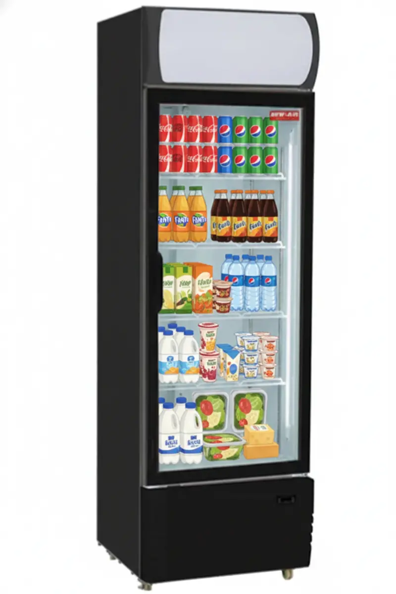 Newair Ngr-036-H Single-Glass-Door Merchandiser – 24-Inch Compact Display Unit 1