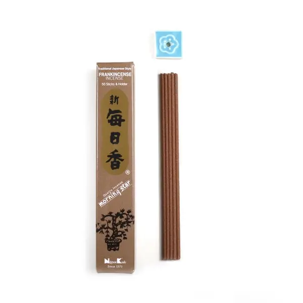 Nippon Kodo Frankincense Incense Sticks – 50-Count Sacred Resin Scent 1