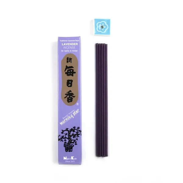 Nippon Kodo Lavender Incense Sticks – 50-Count Soothing Herbal Blend 1