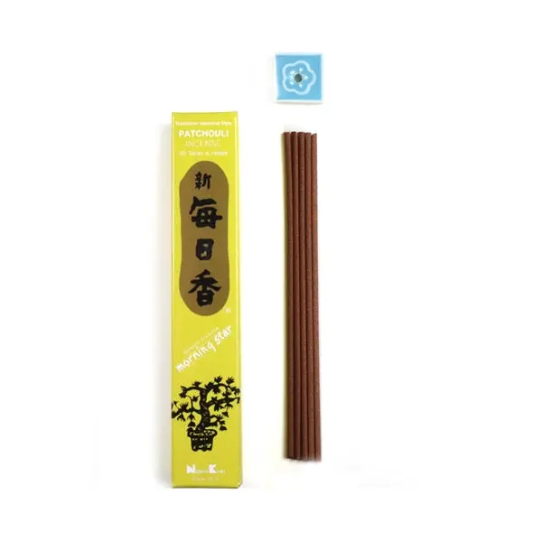 Nippon Kodo Patchouli Incense Sticks – 50-Count Earthy Fragrance 1