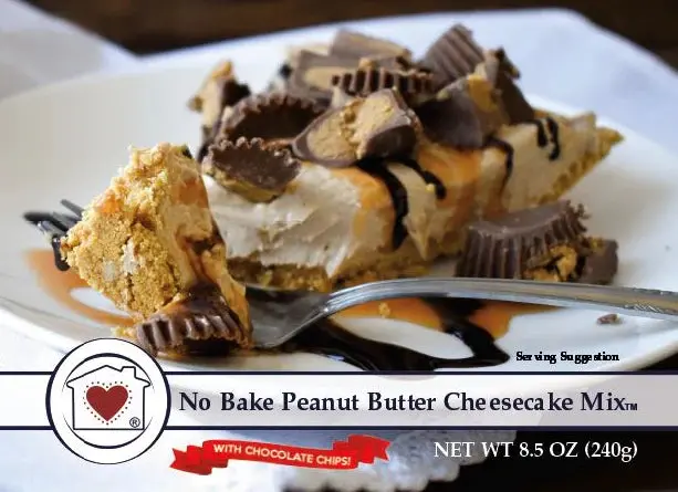 No-Bake Peanut Butter Cheesecake Mix – Country Home Creations 1