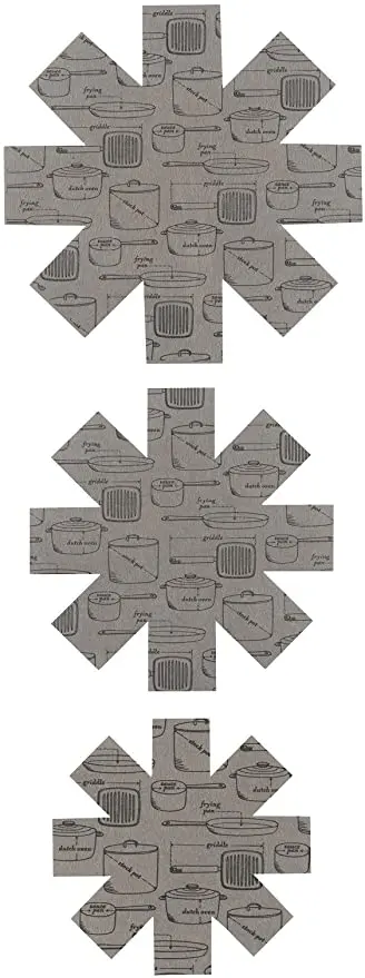 Non-Slip Pan Protector Set (3-Piece) – Now Designs 1