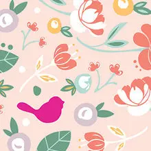 Nora Fleming Hummingbird Cocktail Napkins – Set Of 4 1