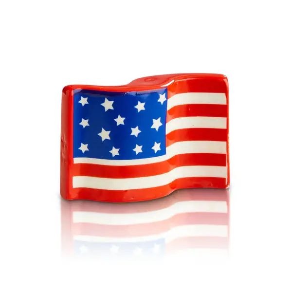 Nora Fleming Stars & Stripes Forever Ornament 1