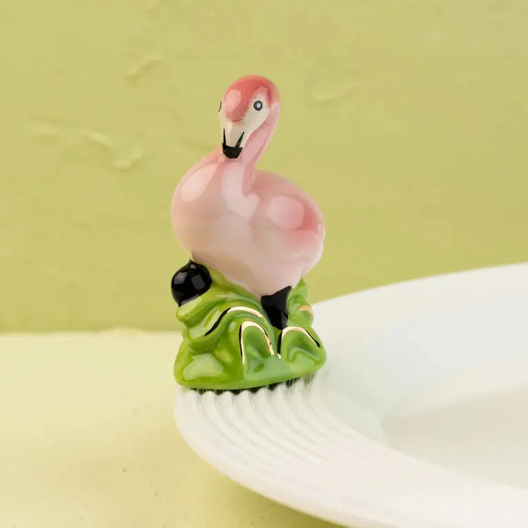 Nora Fleming Tickled Pink Pastel-Themed Decor Set 1