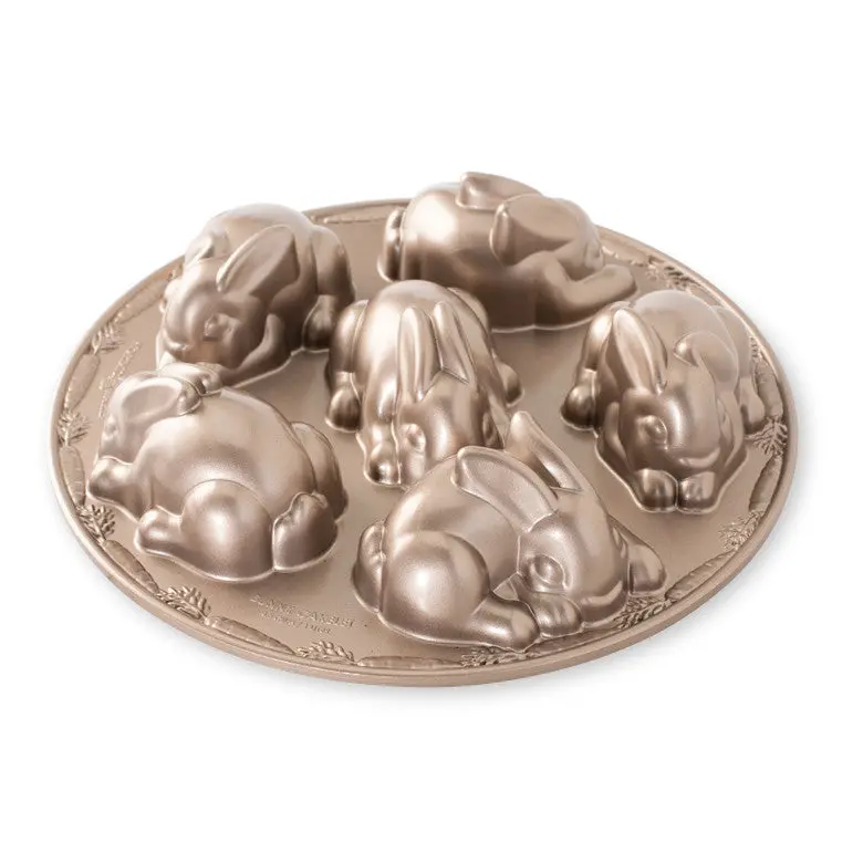 Nordic Ware Baby Bunny Cake Pan – Adorable Springtime Shape Mold For Celebratory Desserts 1
